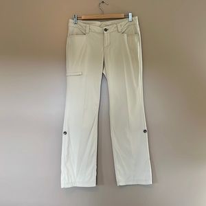 Eddie Bauer khaki crop pants